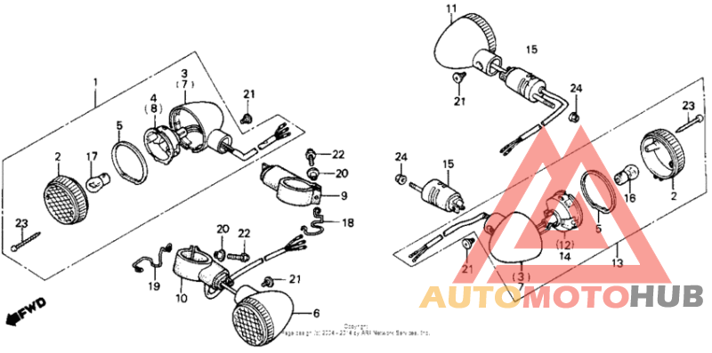 Задний фонарь