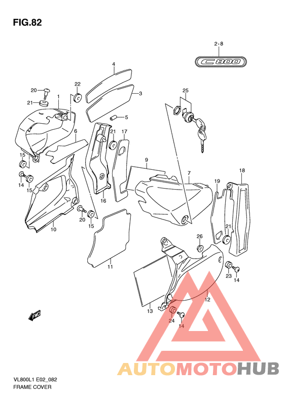 Обтекатель задний