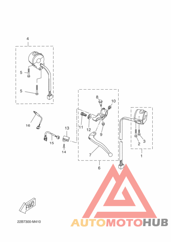 Handle switch & lever