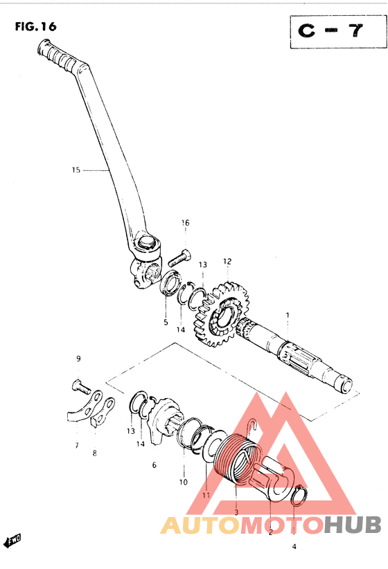 Ножной стартер