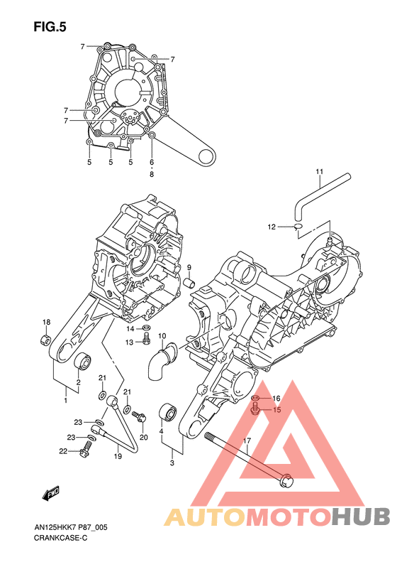 Картер двигателя