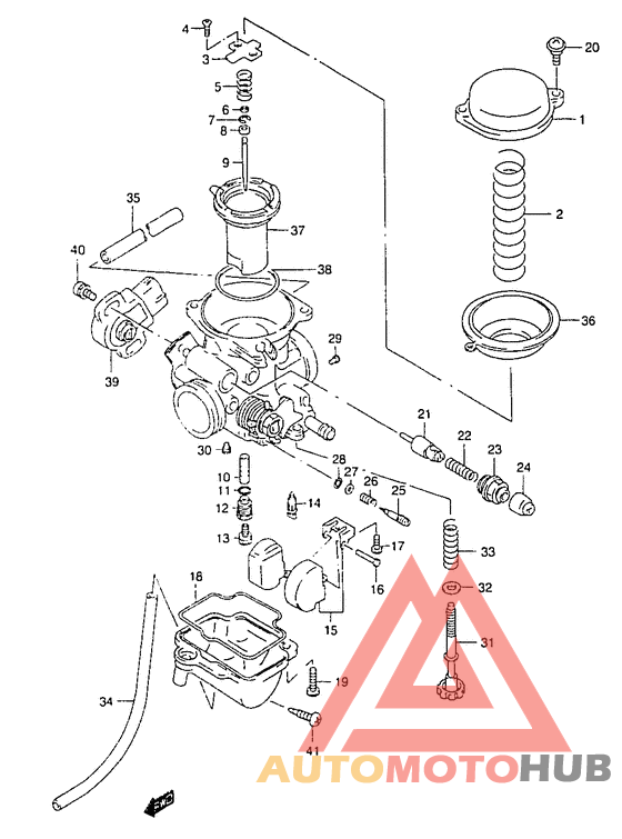 Carburetor assy