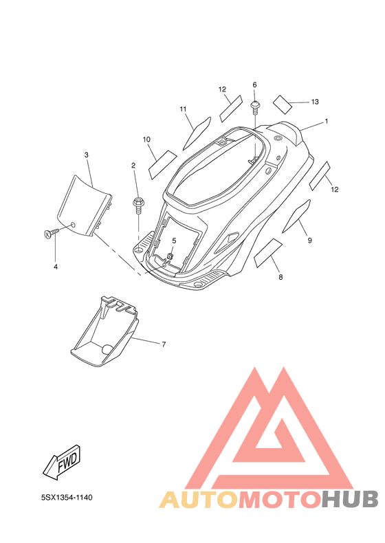 Боковые обтекатели