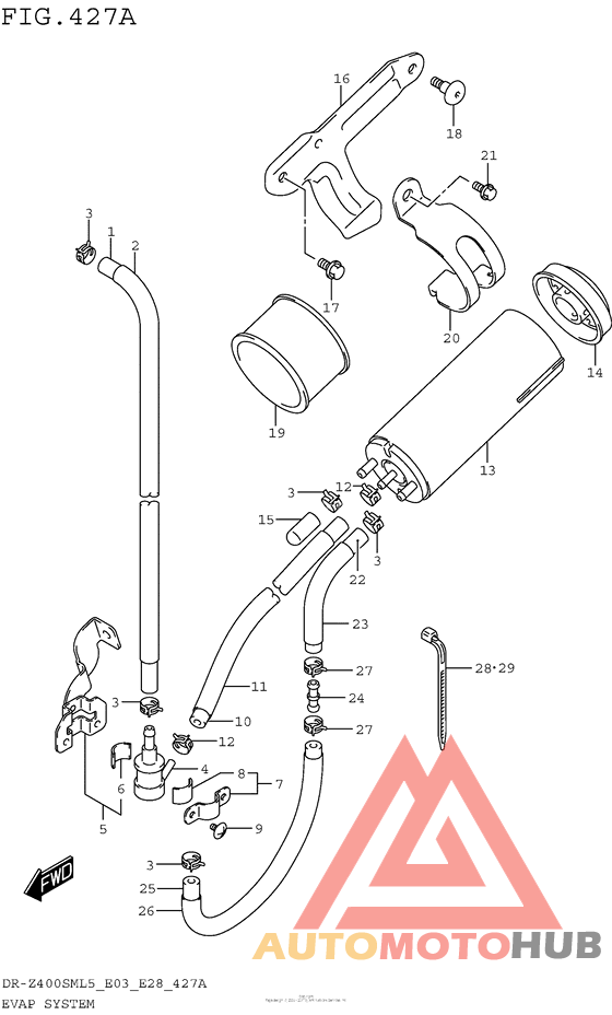 Evap System (Dr-Z400Sml5 E33)