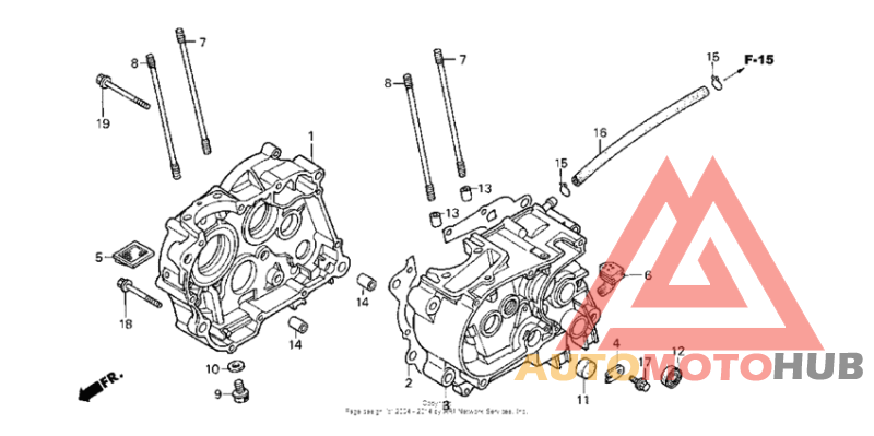Картер двигателя