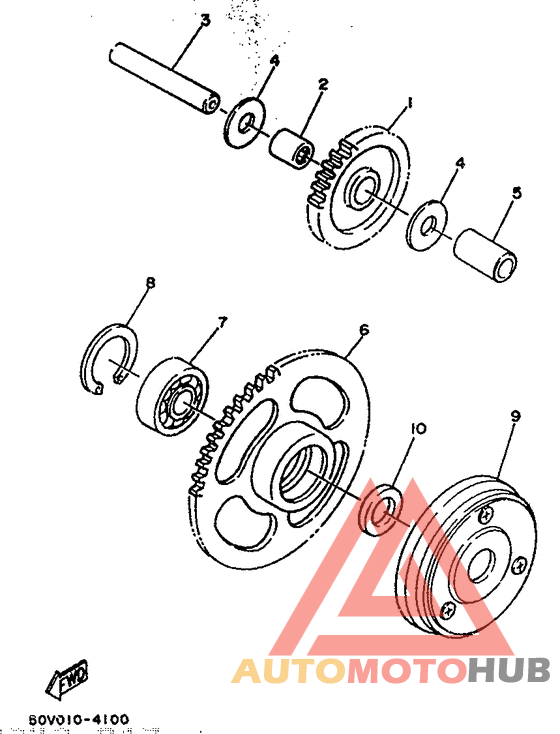 Муфта стартера