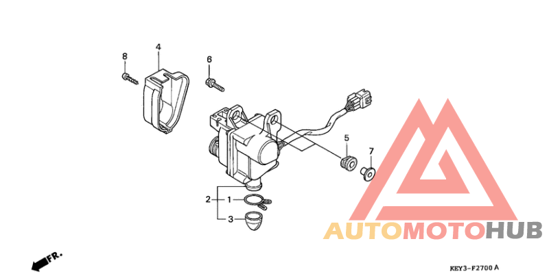 Сервомотор в сборе