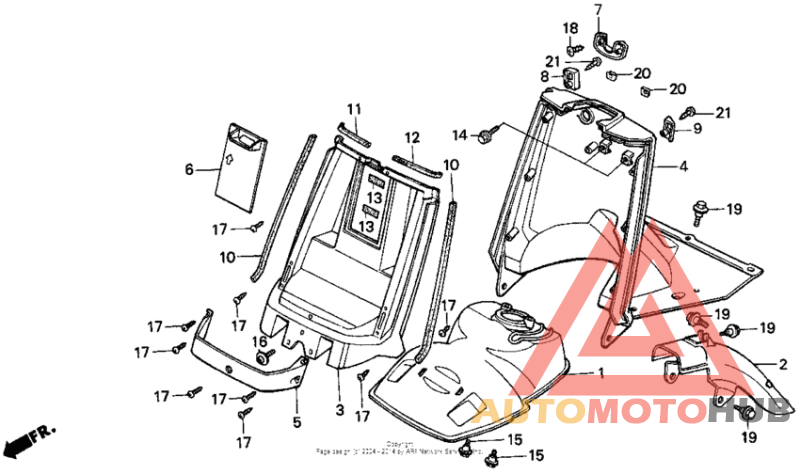 Переднее крыло