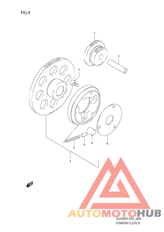 Муфта стартера