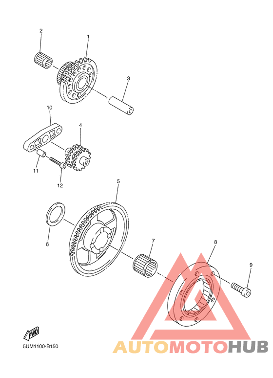 Муфта стартера