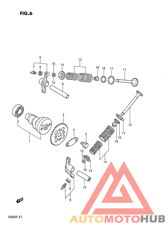 Распредвал -клапана