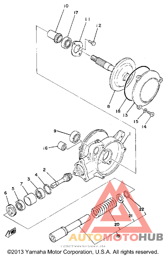 Ведущий вал
