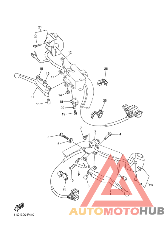 Handle switch & lever