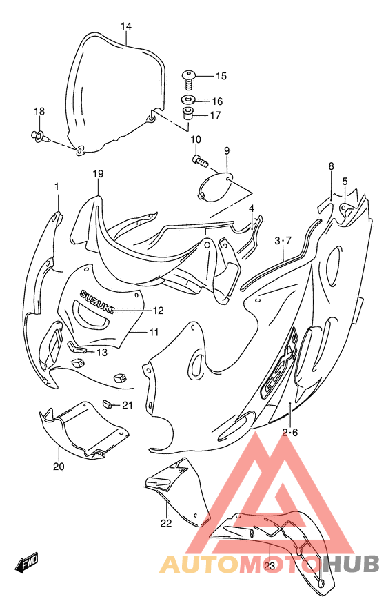 Cowling body
