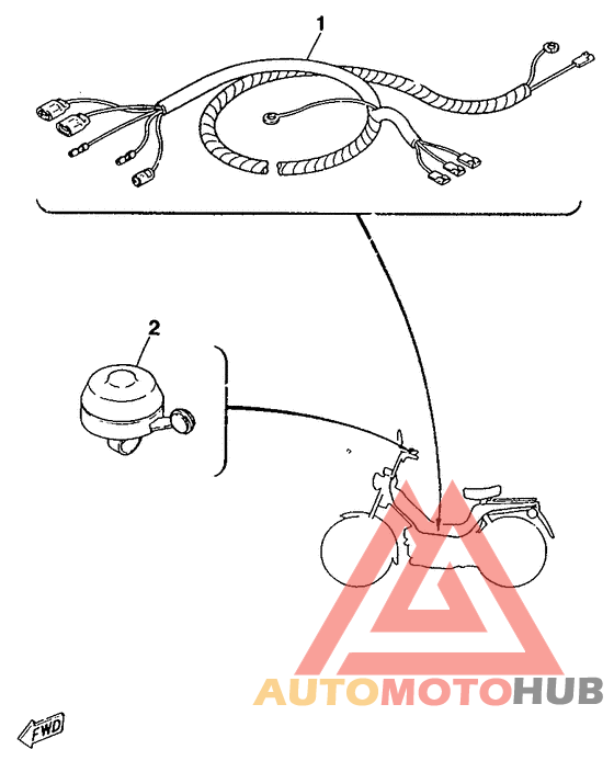 Wire harness - bell