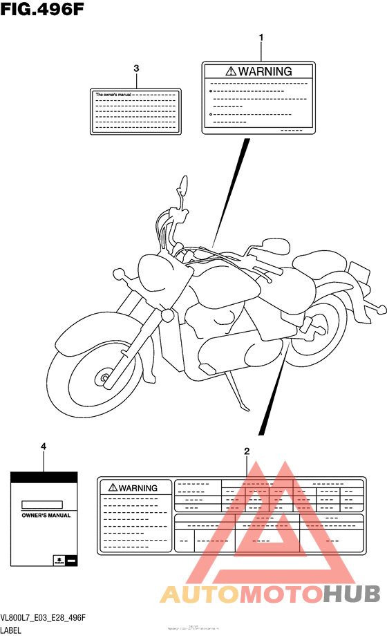 Label (Vl800Tl7 E33)