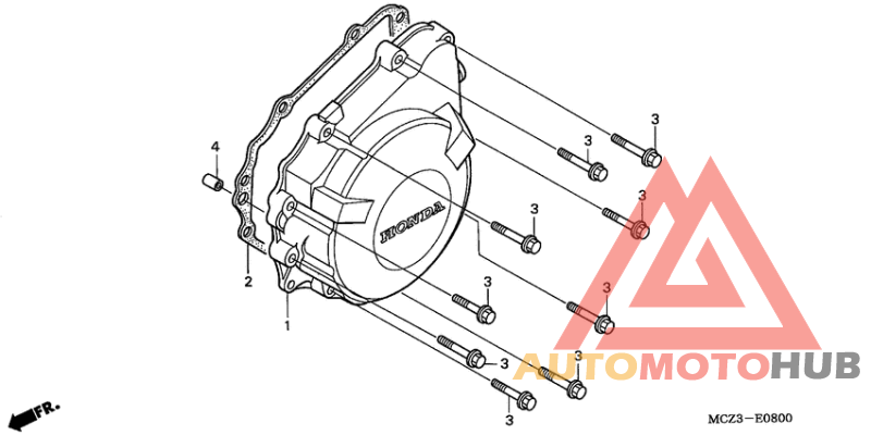 Крышка генератора