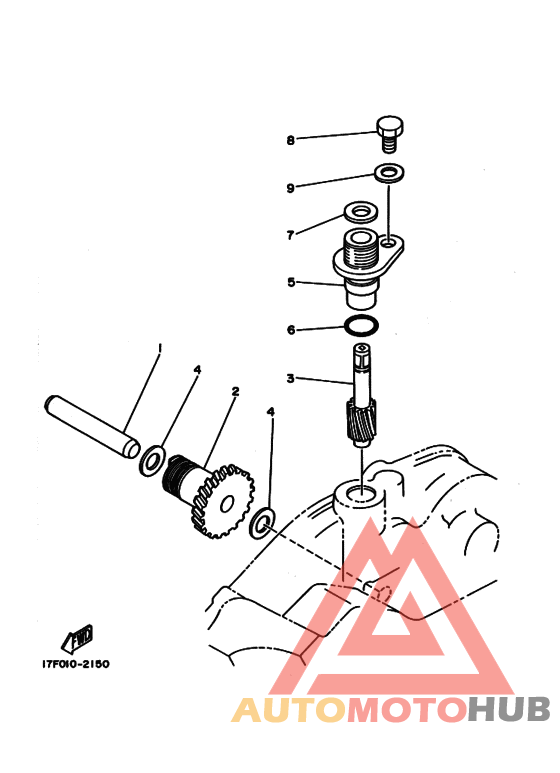 Передача тахометра