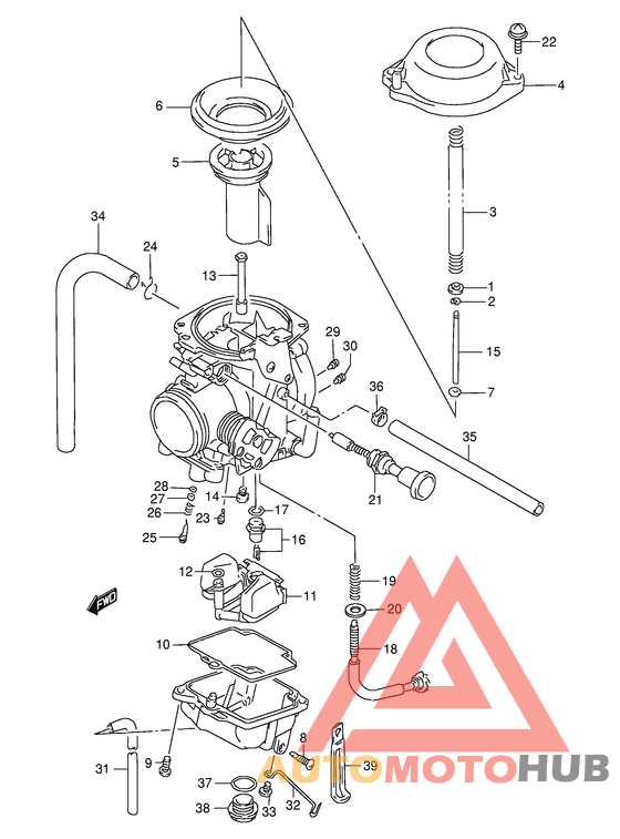 Carburetor assy