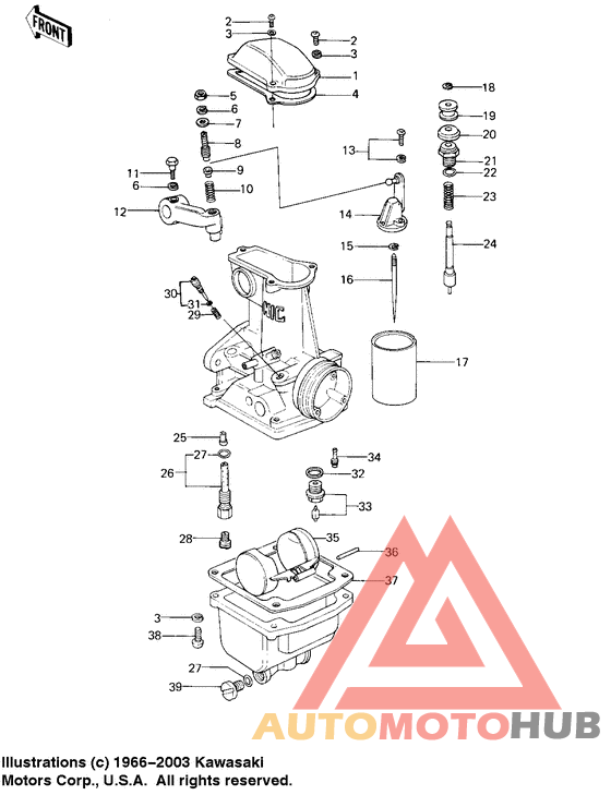 Детали карбюратора