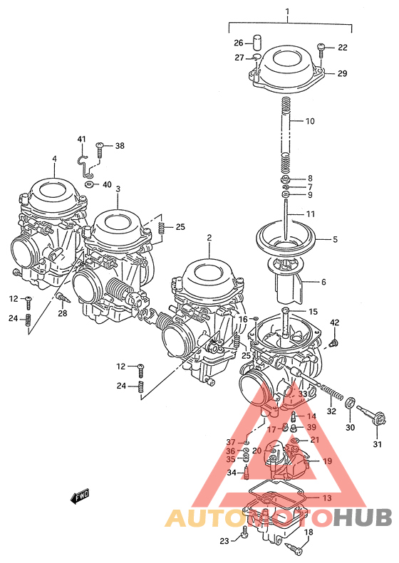 Carburetor assy