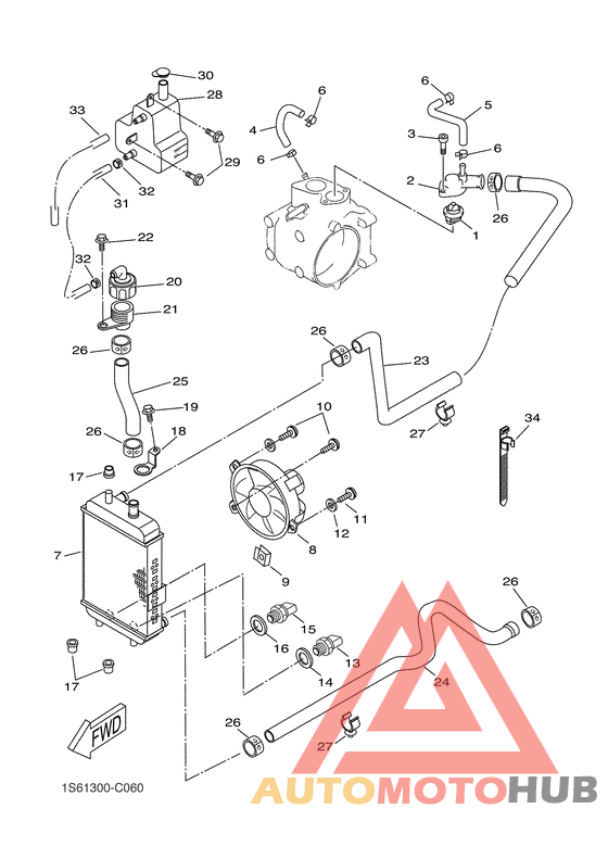 Radiator & hose