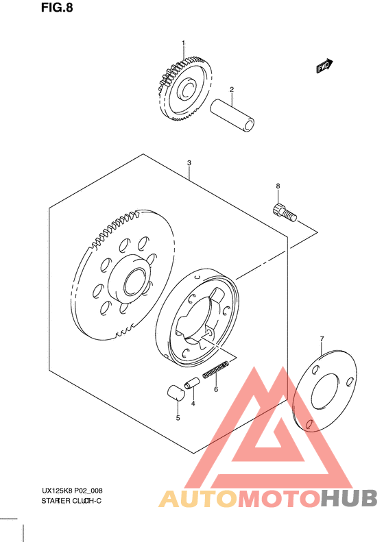 Муфта стартера