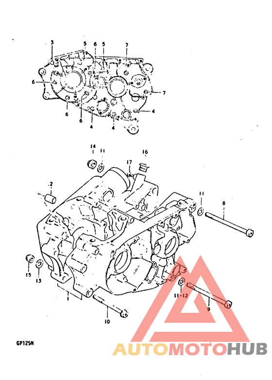 Картер двигателя