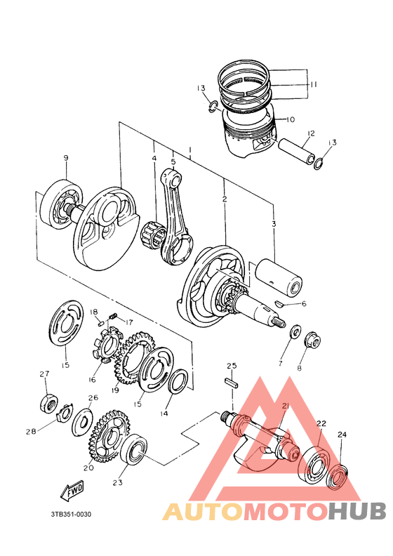 Crankshaft & piston