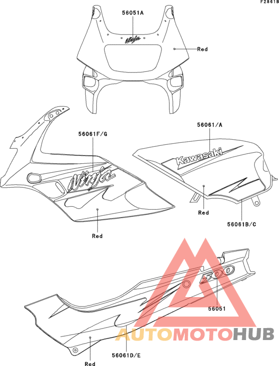Decals(red)(ex500-d2)
