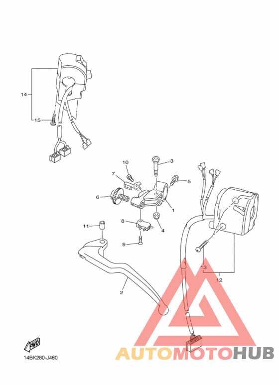 Handle switch & lever