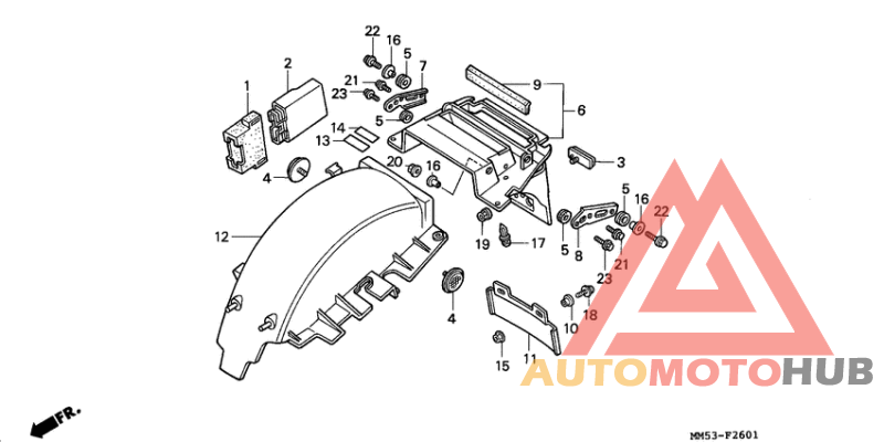 Заднее крыло