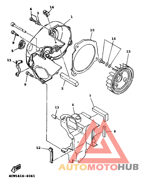 Air shroud. fan
