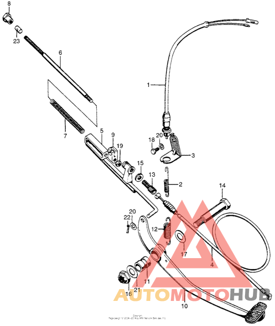Z50a rear brake k2