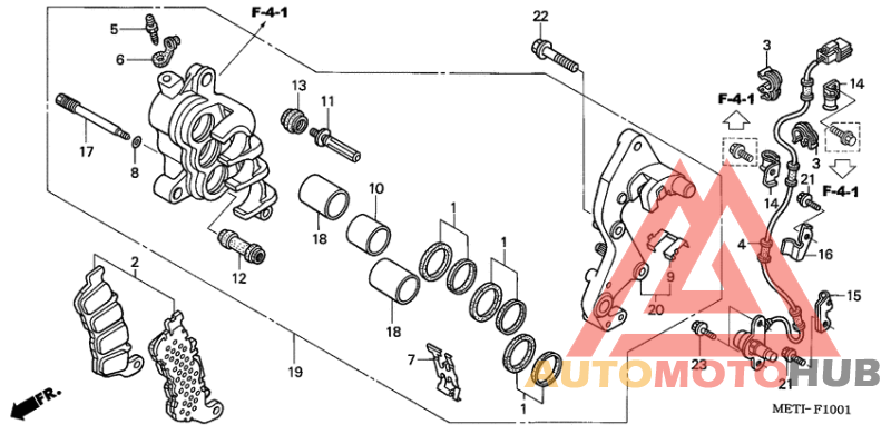 Передний суппорт