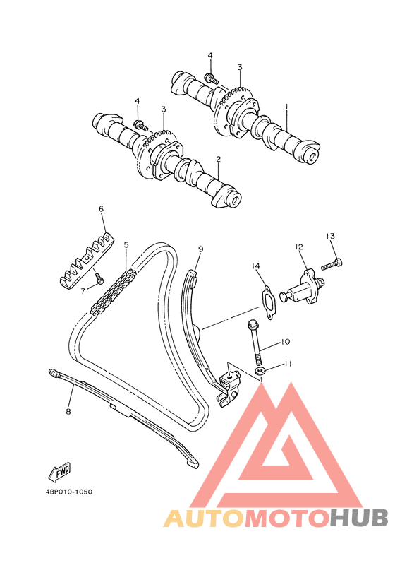 Camshaft. chain