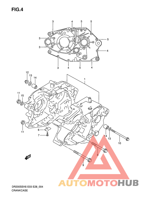 Картер двигателя