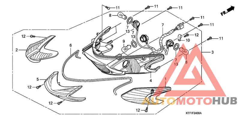 Задний фонарь