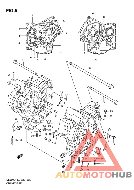 Картер двигателя