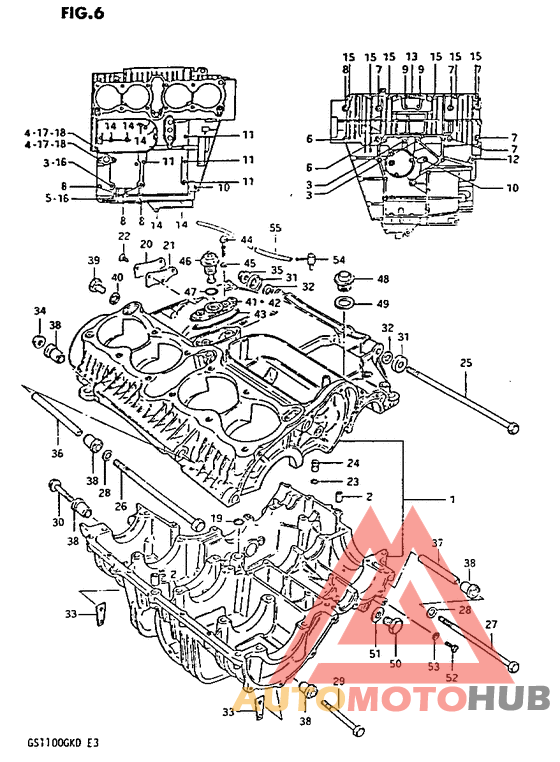 Картер двигателя