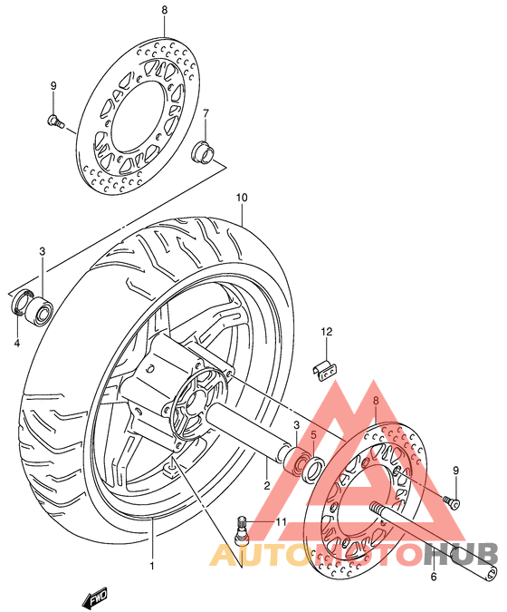 Transom + tube