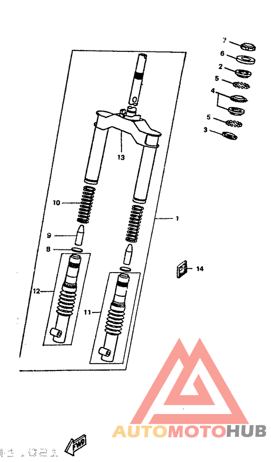 Передняя вилка