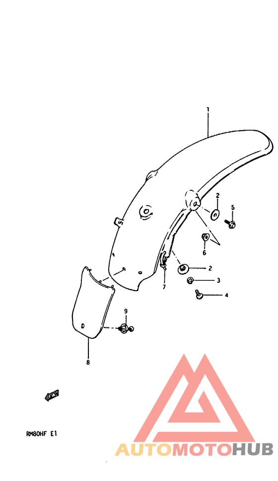 Заднее крыло