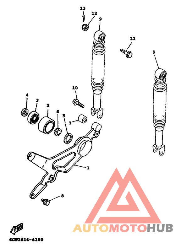 Rear arm. suspension