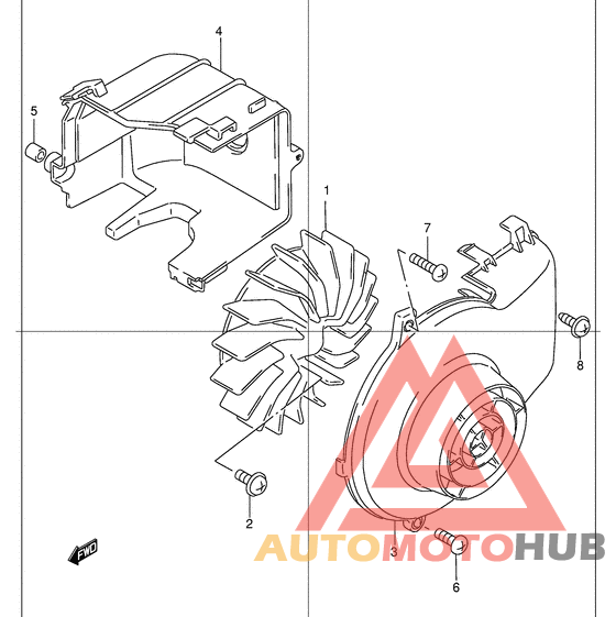 Вентилятор охлаждения