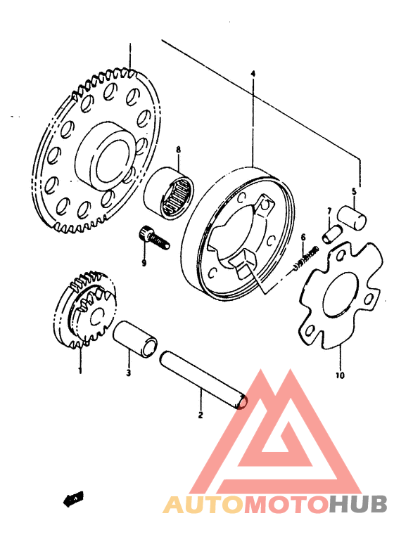 Муфта стартера