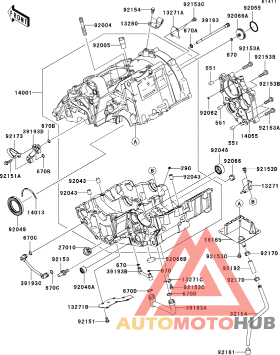 Crankcase(1/2)
