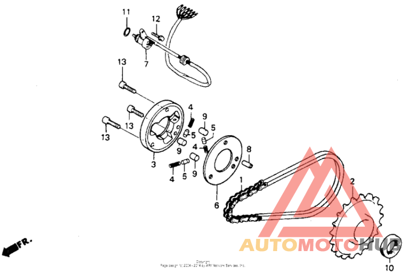 Муфта стартера