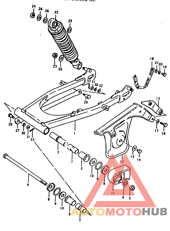 Маятник задний