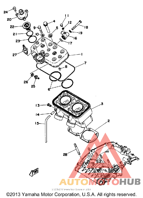 Cylinder head-cylinder